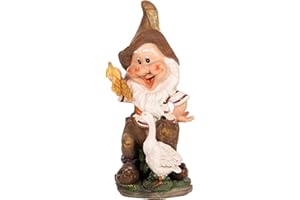 Birendy Ogromny krasnal ogrodowy, XXL, NF13102, duży 41 cm, figurka ogrodowa (11020-2-gęsi)