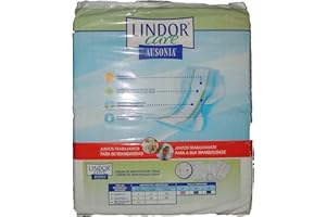 LINDOR CARE 40 bandas absorbentes de gran capacidad para la noche, talla única.