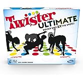 Twister Ultimate - Bigger Mat, Color Dots, Family, Party Game for Kids Ages 6 and Up; Compatible with Alexa (Amazon Exclusive