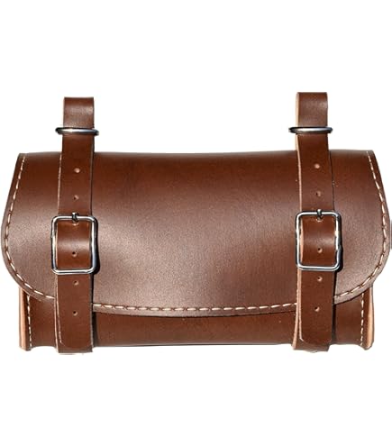 Borsa Da Sella In Vera Pelle Per Bici Gusti - Stile Vintage Raymond P. | Antifurto E Resistente - Foto 9