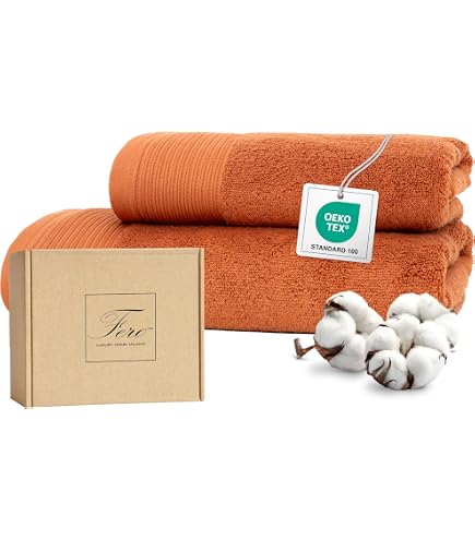BELLORA Set Asciugamani Bagno Viso E Bidet 100% Cotone – Morbidi E Resistenti, 2 Pezzi (Viso 55x100 Cm + Bidet 40x60 Cm)