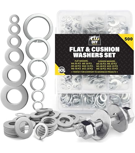 Hippo Hardware M8 (8mm) Spring Washers Square Coil Split Hippo Hardware M8 (8mm) Spring Washers Square Coil Split