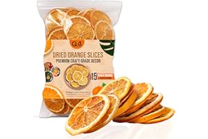 G4GADGET 15 ORANGE SLICES Dried Fruit - CHRISTMAS CRAFT WREATH FLORIST DECORATION UK