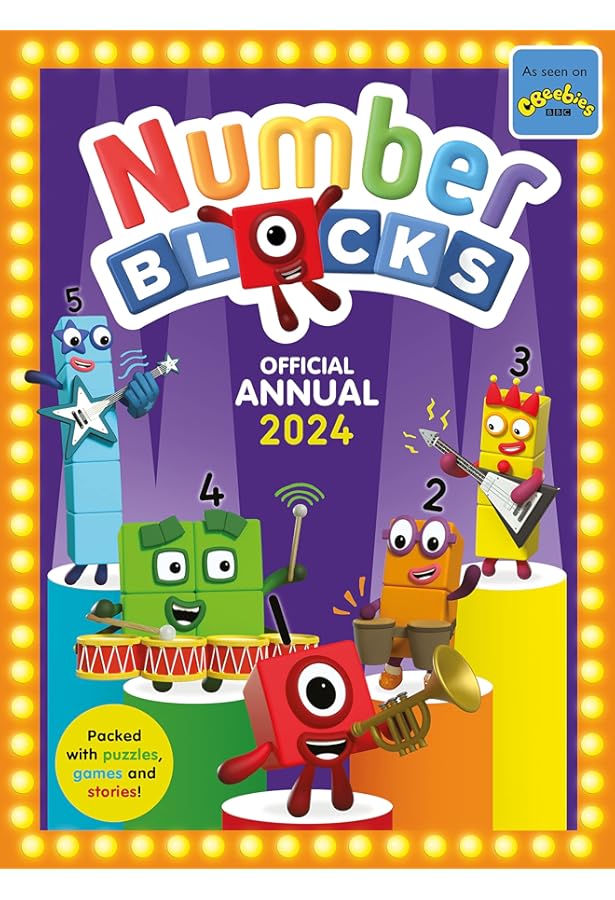 Numberblocks Annual 2023: 4 : Numberblocks, Sweet Cherry