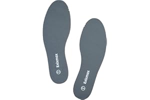 Knixmax Solette in Memory Foam Sottili Suole Morbide per Scarpe Comfort degli urti Imbottitura per il supporto del piede Suole Interne