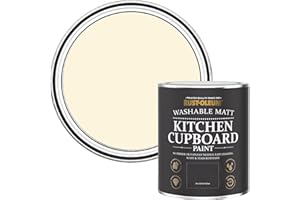 Rust-Oleum Cream Kitchen Cupboard Paint in Matt Finish - Clotted Cream 750ml