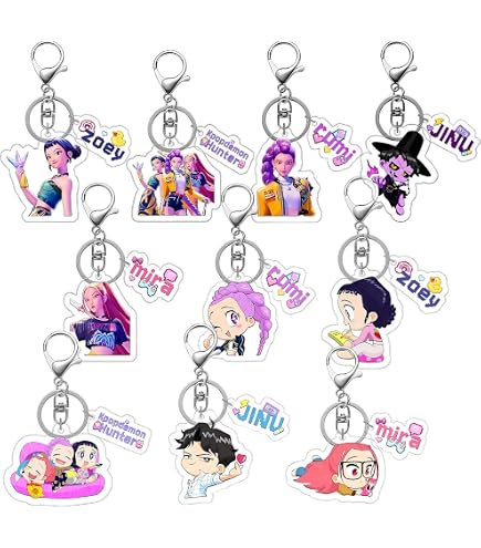 80 Autocollants Kpop Demo Hunter - Stickers PVC Imperméables - Pour Coque Téléphone, Ordinateur, Valise - Collection Fan