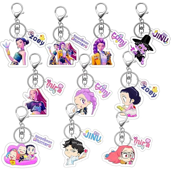 Demon Fun Pendentif Hunters, Demon Hunters Porte-CléS, Demon