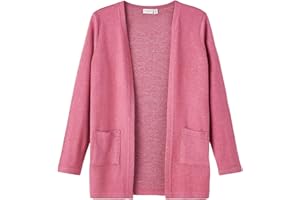 NAME IT Nkfvicti LS Knit Card L Noos Suéter cárdigan Niñas