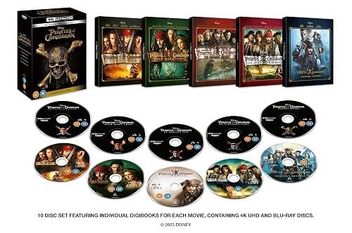 #65 — Pirates of The Caribbean 1-5 UHD Box set [UHD + Blu-ray]