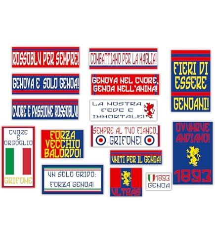 10 Stickers Milan AC Vintage – Années 70/80 – Autocollants Collection