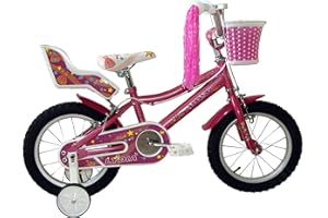 Umit Bicicleta 14" Lydia, Niñas, Rosa, Infantil