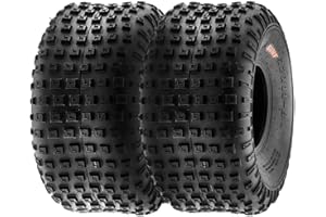 SunF A011 16x8-7 16x8x7 ATV UTV Reifen All-Terrain Reifen 6PR TL 20F E4 Pfad Rasenmäher Ersatzreifen, Satz von 2 Stück