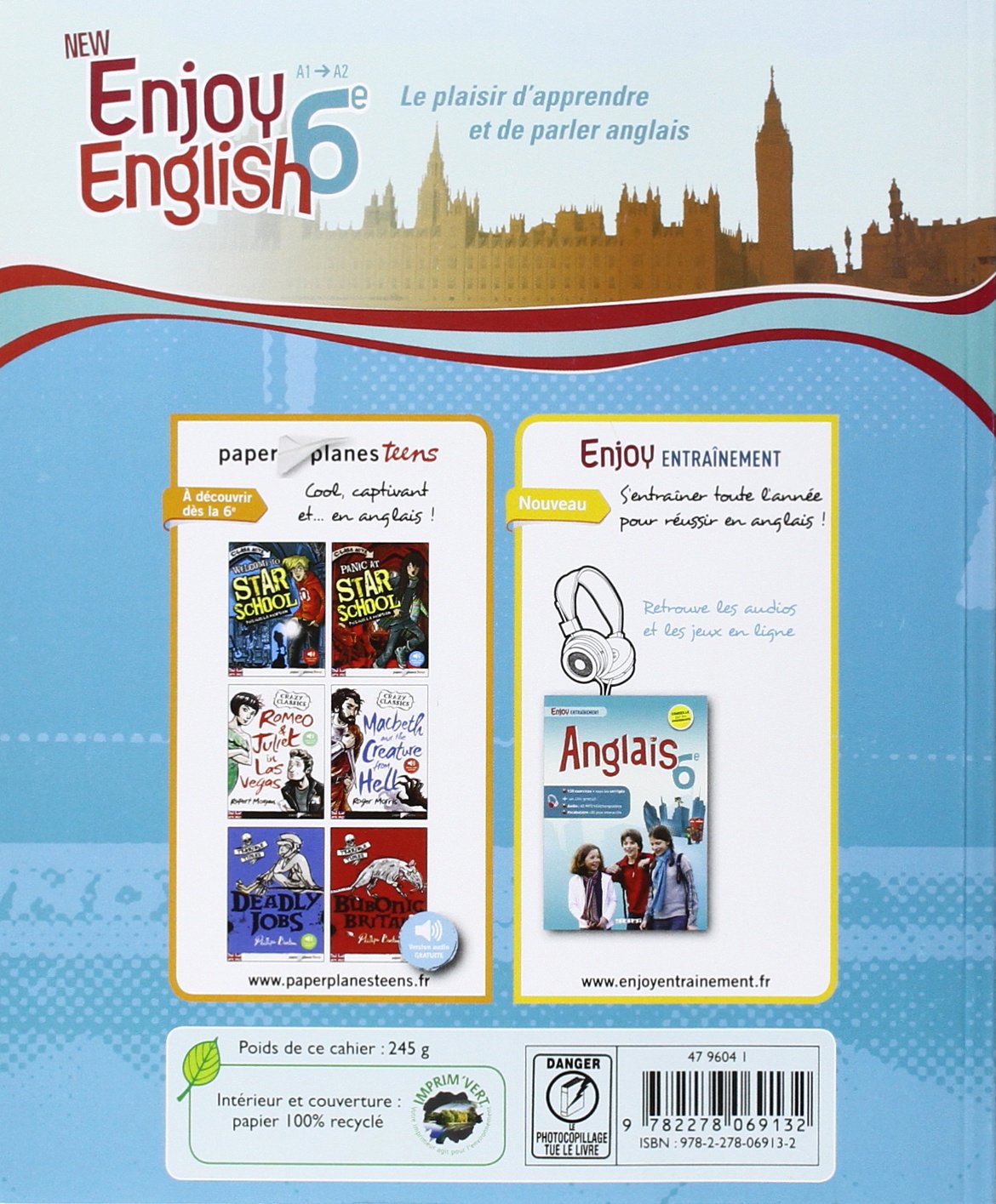 New Enjoy English 6e – Workbook | Les Meilleurs Produits