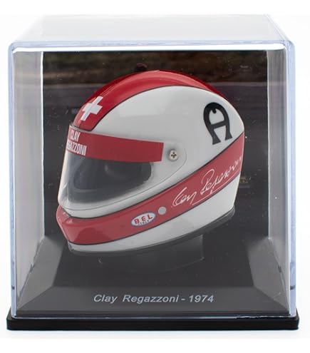Casque Arturo Merzario 1973 Echelle 1:5 F1 Ferrari Miniature Centauria