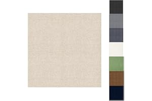 OUGPIU Self Adhesive Carpet Tile,11Pcs 30 * 30cm Easy to Peel and Stick Carpet Floor Tile,Flooring Rugs Floor Tile Hardwearing Anti-Slip Floor Covering, Bitumen Backed-1m² (Khaki)