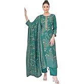Amazon Brand - Myx Women's Unstitched Salwar Suit Dress Material With Dupatta