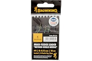 Browning Braid Feeder Leader Method Bronze Boilie Needle