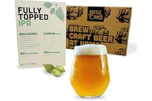 BOTTLE TOPPED Fully Topped IPA Home Brew Kit – Ingredient/Top-Up Beer Making Kit to Brew 5L of Beer at Home – Make Your Own Craft Beer – Perfect for Home Brewer, Beer Gift, Gifts for Men, Gifts for Dad