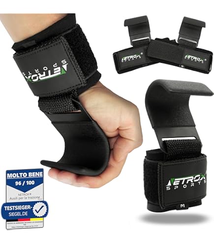 Fasce Per Polsi NetroxSports 45cm - Supporto Per Bodybuilding, Crossfit E Sollevamento Pesi - Foto 5