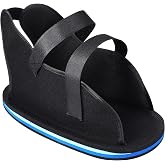 SUPVOX Foot Fracture Shoe Rehabilitation Shoes Overshoes for Foot Fractures Open Heel Anti-Slip Sole Size M 1 Cover