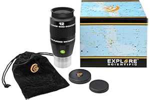 Explore Scientific 92° LER - Ocular para telescopios (con Revestimiento Multicapa EMD, Impermeable, con Relleno de Gas de protección de argón)