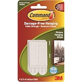 3M 17201-4Pk Command Orta Boy Cırt Bant
