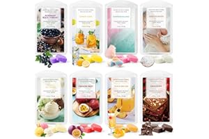 LA BELLEFÉE Cera perfumada se derrite Cubos de Cera de Soja Arománticos Aliviar el Estrés, Aromaterapia, Regalo para Cumpleaños (8 Mezcla ④)