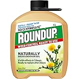 Roundup 119889 Naturals Weed Killer Concentrate Glyphosate Free 1 Litre Amazon Co Uk Garden Outdoors