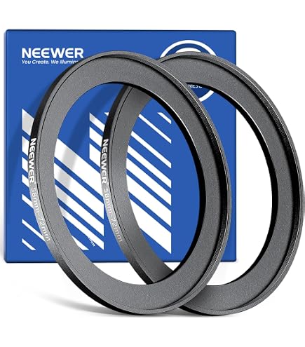 Vhbw Bague D'Adaptation Step-Up 95 Mm Vers 105 Mm - Adaptateur Filtre Objectif Photo Métal Noir