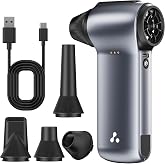 Ambrane Air Blower/Duster, Powerful Airflow to Remove Dust or Dirt, 11000RPM Airflow, 190mins RunTime, Compact & Portable, 12