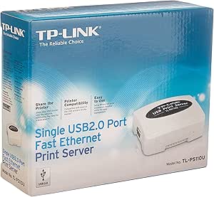 TP-Link Single USB 2.0 Port Fast Ethernet Print Server (TL-PS110U)