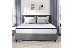 Avenco Materasso Matrimoniale 160x190, Altezza 20 cm, Materassi a Molle Indipendenti Insacchettate, Materassi Letto, 3 Zone di Comfort, Rigidità Media (H3), Tessuto Traspirante, Certificato Oeko-Tex