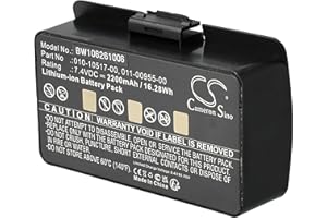 VHBW Battery GPS Garmin GPSMAP 276, GPSMAP 276c, GPSMAP 296, GPSMAP 396, GPSMAP 496, Li-ion, 2200 mAh