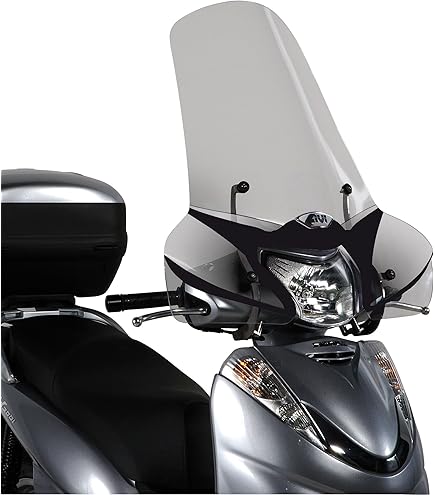 Parabrezza Per Honda SH 300 I 2018 - Cupolino Isotta SC4508, Trasparente - Foto 4