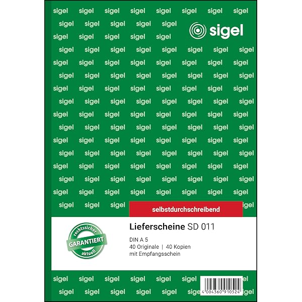 Herlitz Formularbuch "Liefer-/Empfangsschein 204", DIN A5 300010483 Bei Günstig Kaufen