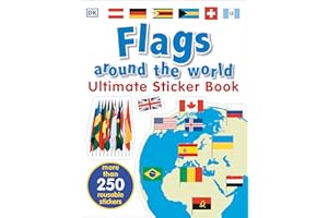 Flags Around the World Ultimate Sticker Book