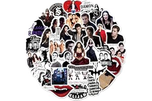 FANCICO The Vampire Confezione di adesivi da 50 pezzi |Adesivi per adulti, auto, laptop, bottiglie d'acqua, adesivi per adolescenti Simpatiche decalcomanie in vinile