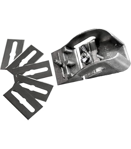 Pialla In Legno Di Pero Ulmia | Ferro Doppio 48mm | Per Finiture Di Precisione - Foto 5