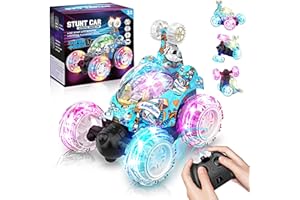 Gralal Zdalnie sterowany samochód od 3 do 8 lat, zabawka dla dzieci w wieku od 3 do 12 lat, zabawka dla chłopców i dziewczynek w wieku od 3 do 12 lat, prezent dla dziewczynek i chłopców, 3-10 lat,