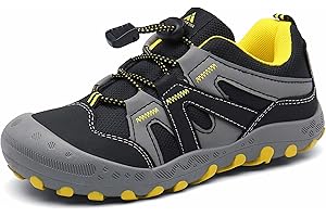 Mishansha Kinder Wanderschuhe Jungen Trekkingschuhe Mädchen Atmungsaktiv Sneaker für Outdoor, Gr.24-38