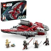 LEGO 75362 Star Wars Ahsoka Tano&rsquo;nun T-6 Jedi Mekiği Yapım Seti, 599 Par&ccedil;a