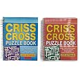 WF Graham Criss Cross Kreuzworträtsel Buch – über 300 Puzzles, Spiralbindung, Perfekt Für Unterwegs