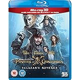 Pirates of the Caribbean: Salazar's Revenge (3D) [Blu-ray] [2017] [Region Free]