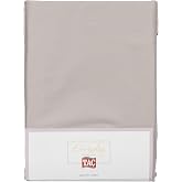 Crown Basic Satin Patterned Cotton Satin Duvet Cover Set Single Mink, Pink, Single