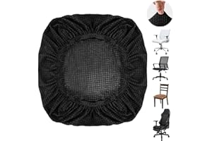 FAELNK Coprisedia da Ufficio Fodera per Sedia da Ufficio 38-52 cm Computer Ufficio Sedia Della Copertura Elasticizzati Universale Coprisedili rimovibile per Sedie da Ufficio Girevoli