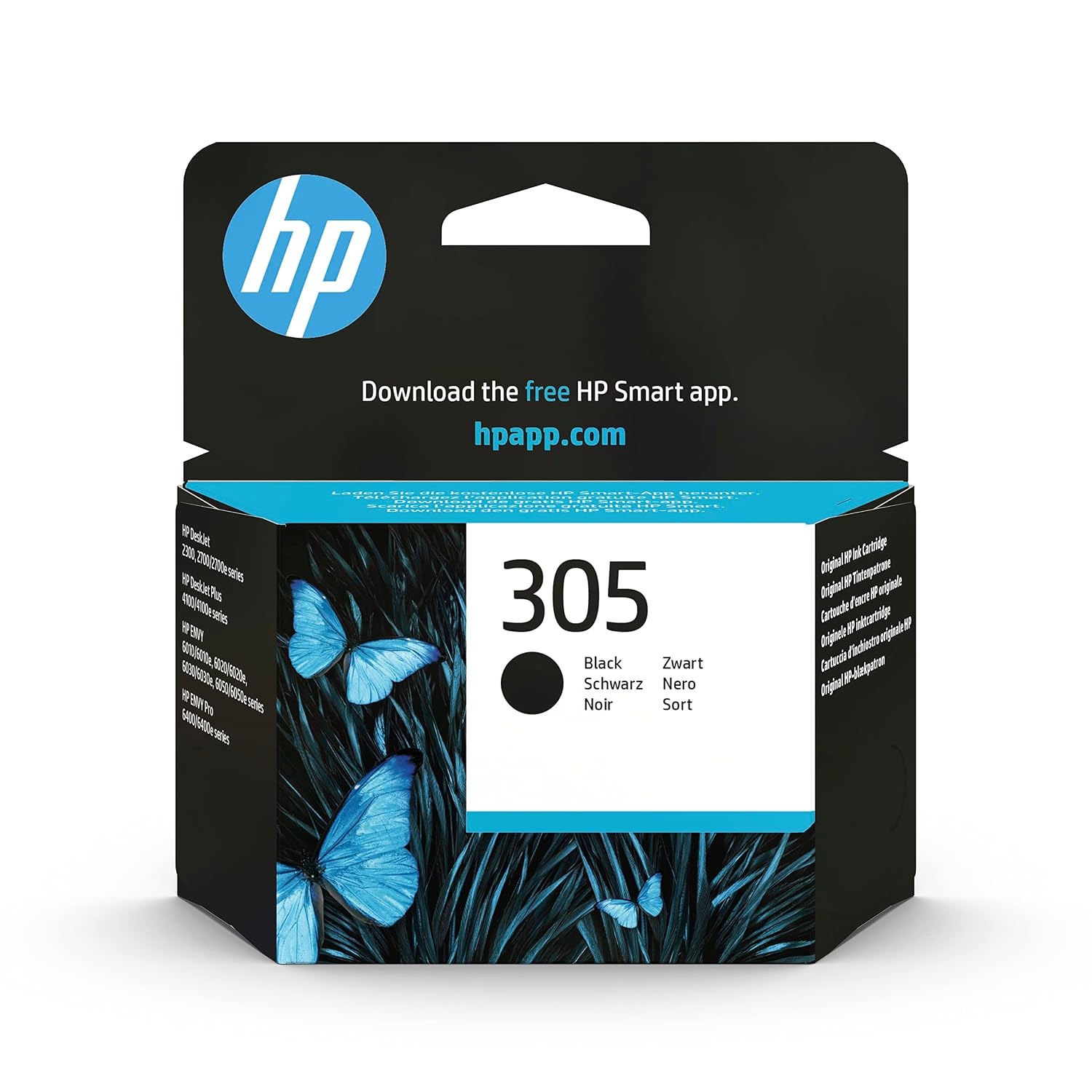 HP 305 (3YM61AE) Original Druckerpatrone Schwarz DeskJet 27xx, 41xx, Envy 60xx, 64xx
