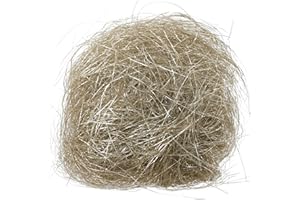 MIJOMA Sztuczne włókna dekoracyjne z włosia anielskiego – błyszcząca dekoracja bożonarodzeniowa do majsterkowania i tworzenia – idealna na drzewo, kompozycje, wieniec adwentowy i dekoracja stołu