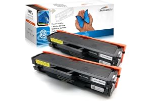 2 x tonerkassett kompatibel som ersättning för Samsung MLT-D101S för ML-2160 ML-2165 ML-2165W ML-2168 SCX-3405W SCX-3405F SCX
