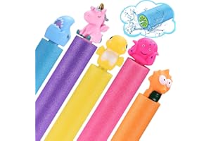 HMIL-U Water Pistols For Kids/Foam Water Gun 5 PCS/Water Squirter Gun/Foam Drawn Water Gun/Water Guns For kids/Outdoor Pool Toys for Kids Boys Girls Adults (Style 2)